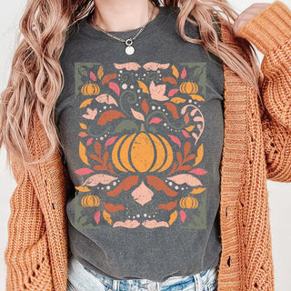 Fall Vintage Pumpkin Comfort Colors Graphic Tee