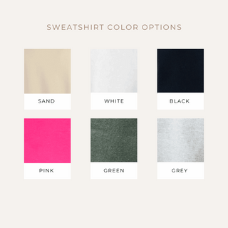 Bow & Espresso Martini Checkered Sweatshirt