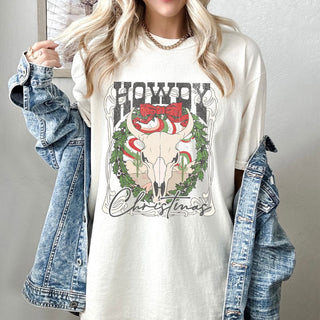 Howdy Christmas Comfort Colors Tee