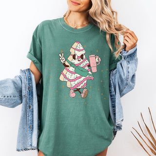 Debbie Cake Christmas Comfort Colors Graphic Tee