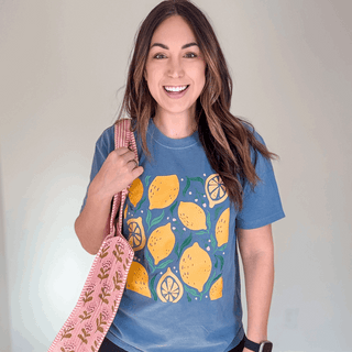 Lemons Graphic Comfort Colors Tee
