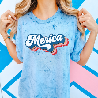 Leopard Merica shirt, tie dye patriotic tee, USA graphic tee for women, July 4th shirt, cute American flag shirt, leopard print USA shirt, red white and blue tee, trendy patriotic outfit