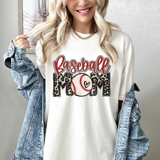 Baseball Mom Comfort Colors Tee