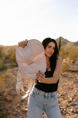 Custom Embroidered Nylon Crossbody Bag