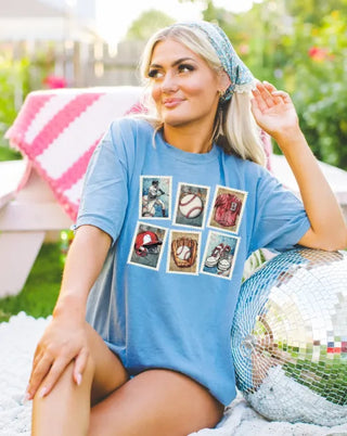 Baseball Comfort Colors Graphic Tees