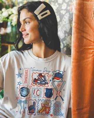 Baseball Comfort Colors Graphic Tees