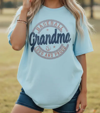 Baseball Comfort Colors Graphic Tees