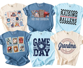 Baseball Comfort Colors Graphic Tees