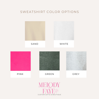 Black Floral Women's Sweatshirt