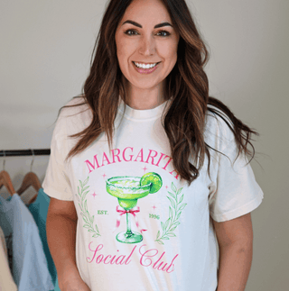 Margarita Social Club Graphic Comfort Colors Tee for Women