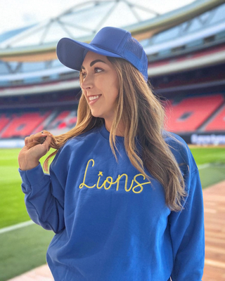 Custom Embroidered School Game Day Sweatshirt