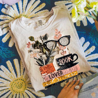 Book Lover Comfort Colors Tee