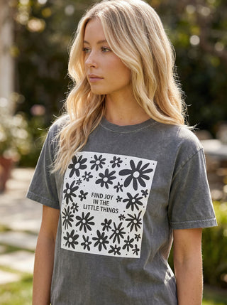 Find Joy In The Little Things Comfort Colors Tee
