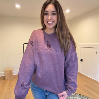 He Left The 99 To Find Me Christian Sweatshirt