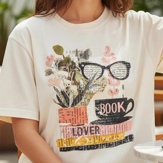 Book Lover Comfort Colors Tee