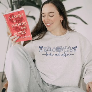 Books and Coffee Women's Sweatshirt