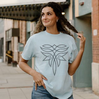 Boot Stitch Western Comfort Colors Graphic Tee