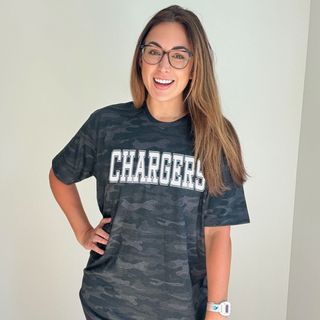 Personalized Camo Graphic Tee for Women