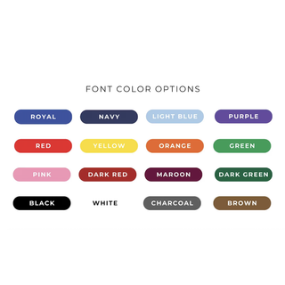 Custom Team Name Script Comfort Colors Tee
