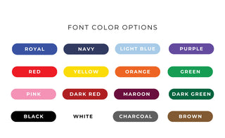 Custom College Comfort Colors Graphic Tees