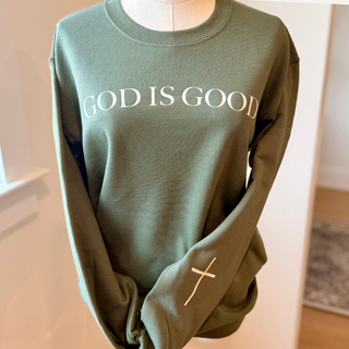 God Is Good Christian Sweatshirt