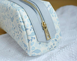 Large Floral Cosmetic Pouch Toiletry Bag Pouch Travel Makeup Bag