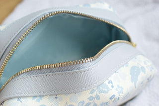 Large Floral Cosmetic Pouch Toiletry Bag Pouch Travel Makeup Bag