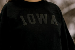 Custom Embossed City State or Area Code Name Sweatshirt