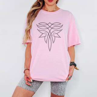 Boot Stitch Western Comfort Colors Graphic Tee