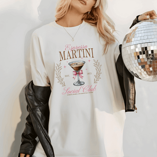 Espresso Martini Social Club Comfort Colors Tee